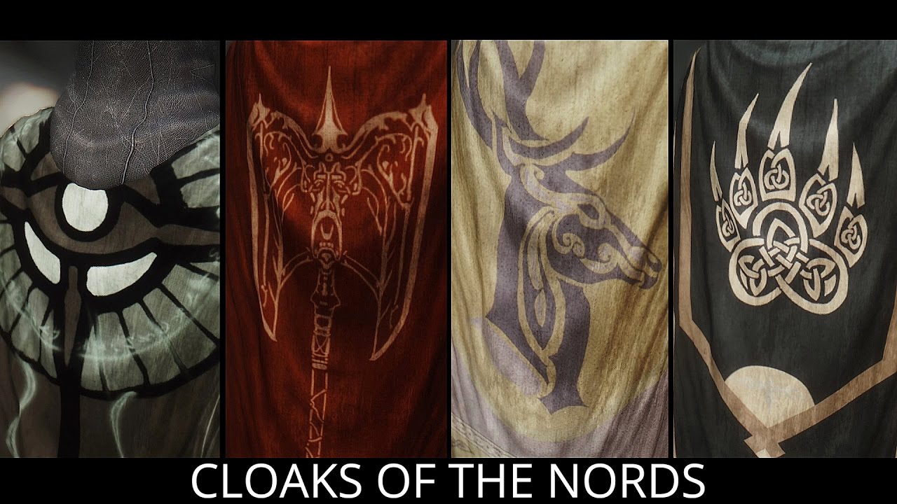 skyrim cloaks of skyrim